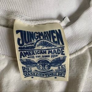 Jungmaven short sleeve sweatshirt